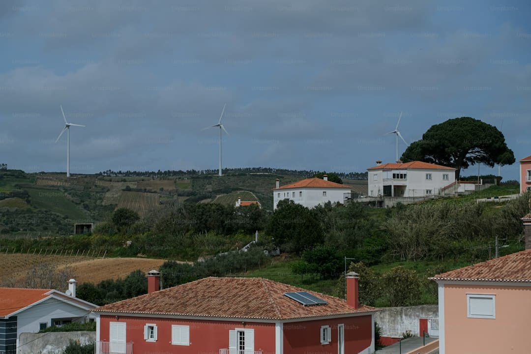 Solar installation at a larger farmhouse property